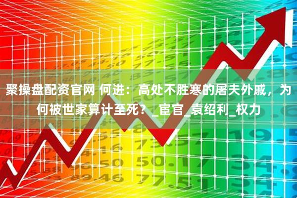 聚操盘配资官网 何进：高处不胜寒的屠夫外戚，为何被世家算计至死？_宦官_袁绍利_权力