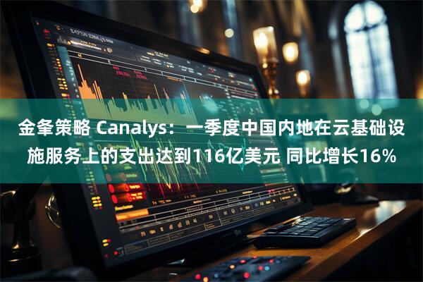 金夆策略 Canalys：一季度中国内地在云基础设施服务上的支出达到116亿美元 同比增长16%